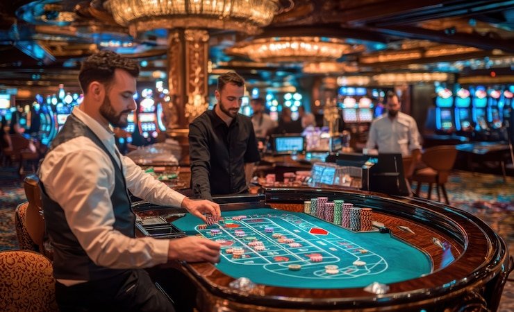 Antarmuka aplikasi chodashop menampilkan menu sportsbook, live casino, dan slot
