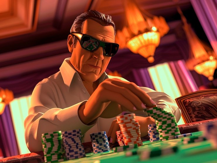 Tampilan meja Live Casino chodashop di perangkat mobile dengan dealer langsung dan streaming video HD